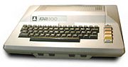 Atari 800 1.79Mhz with 48K RAM with cassette tape and 5.25 floppy